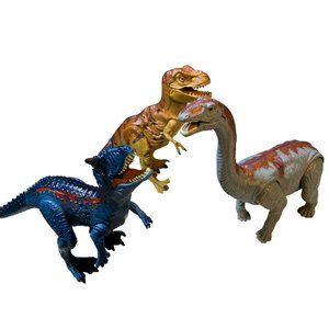 Kid Galaxy Fully Poseable  Dinosaurs Attack Action Figures